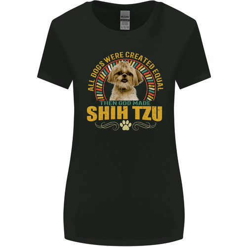 Shih tzu dog womens wider - shih,
