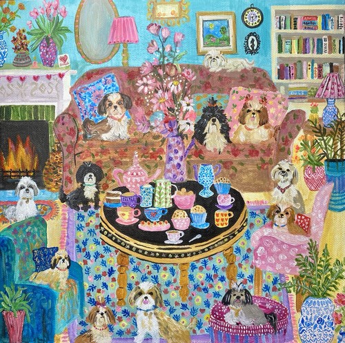 Shih tzu tea - tea, party