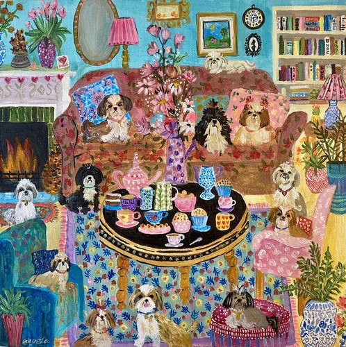 Shih tzu tea party limited - tea,