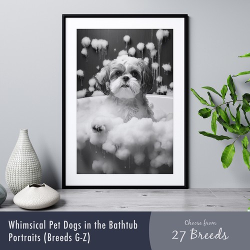 Pet dogs the - dogs, bathtub