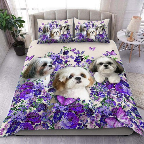 Shih tzu bedding set - shih,