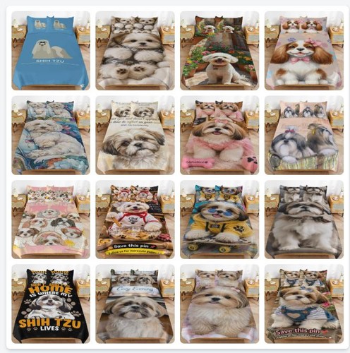 Shih tzu bedding - bedding, set