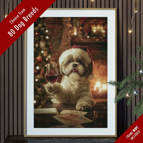 Funny dog christmas - funny,